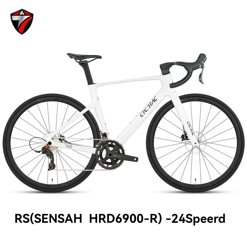 TWITTER R18 Racing Edition Ultra Light 105R7120-24S7.8kg T1000Carbon Fiber Road Bike Electronic Transmission EDS-GEX-13s RS-24S GlowCart