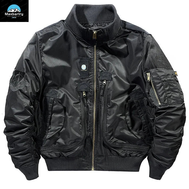 Ma-1 MA-1 Functional Bomber Jacket Men's Autumn 2024 Retro GlowCart