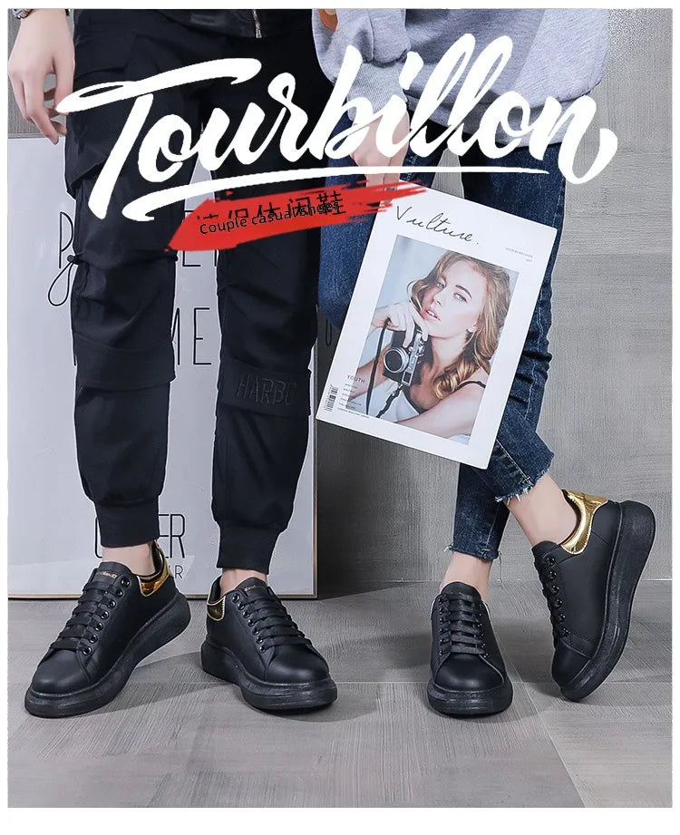 2025 Men Causal Shoes Pring Brand Spring Designer Wedges White Sneakers Platform Tenis Feminino Trainers Female Walking GlowCart