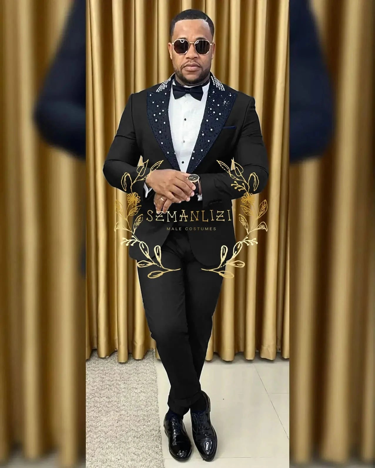 Luxury Wedding Suits For Men Groom Wear Tuxedos Handmade GlowCart