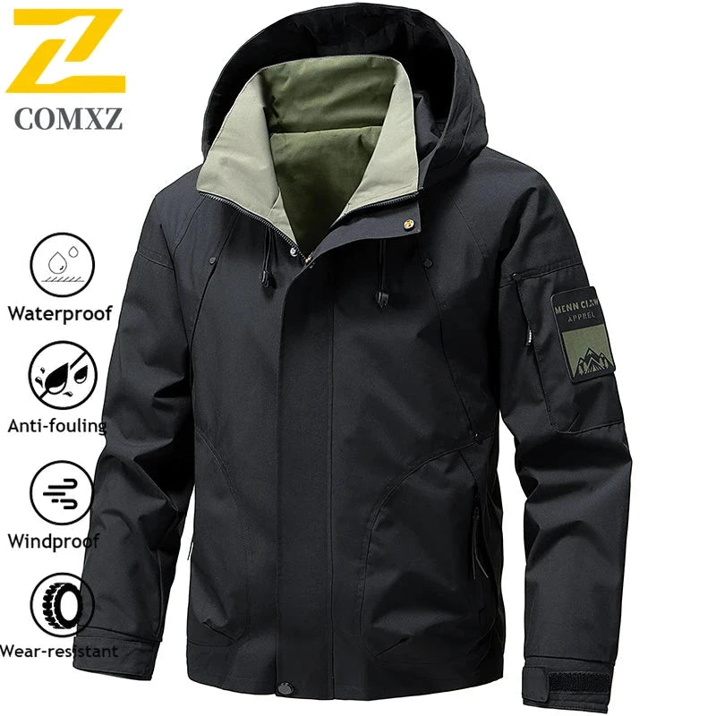 Gorpcore Men's Rainproof Fishing Jacket Autumn Large Size GlowCart