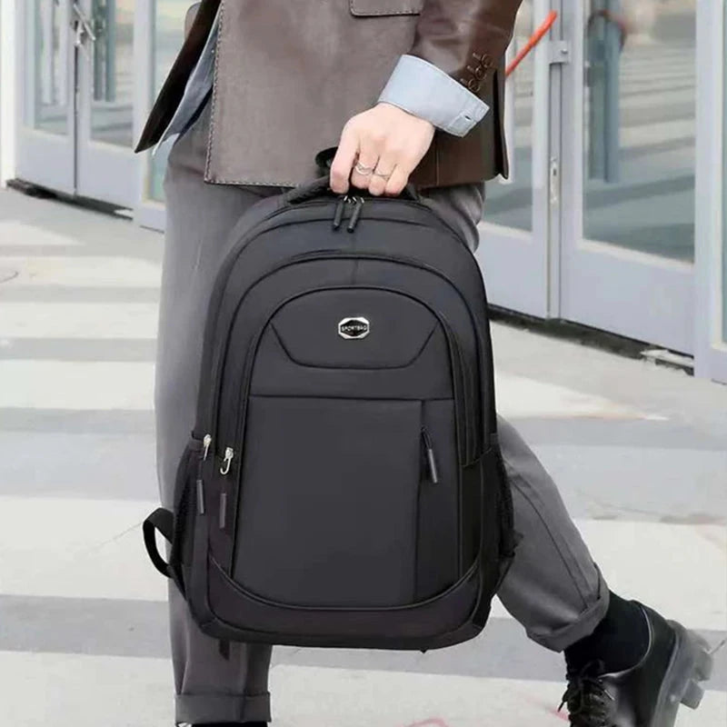 Men's and Women's Double-Shoulder Backpack - Solid Color - GlowCart