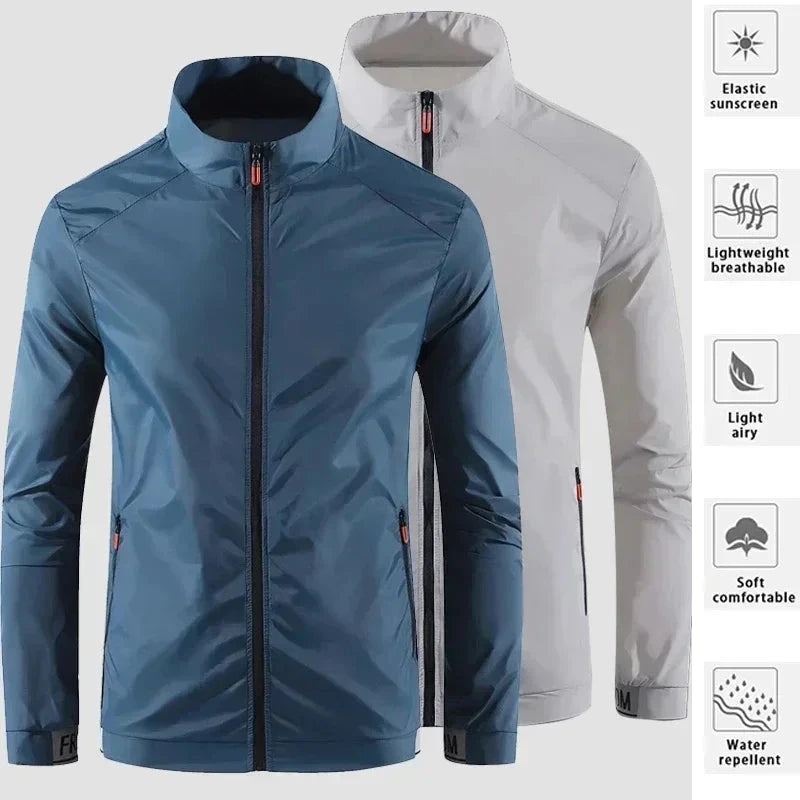 Hiking Skin Jacket Outerwear Coat Camping Rain Jackets GlowCart