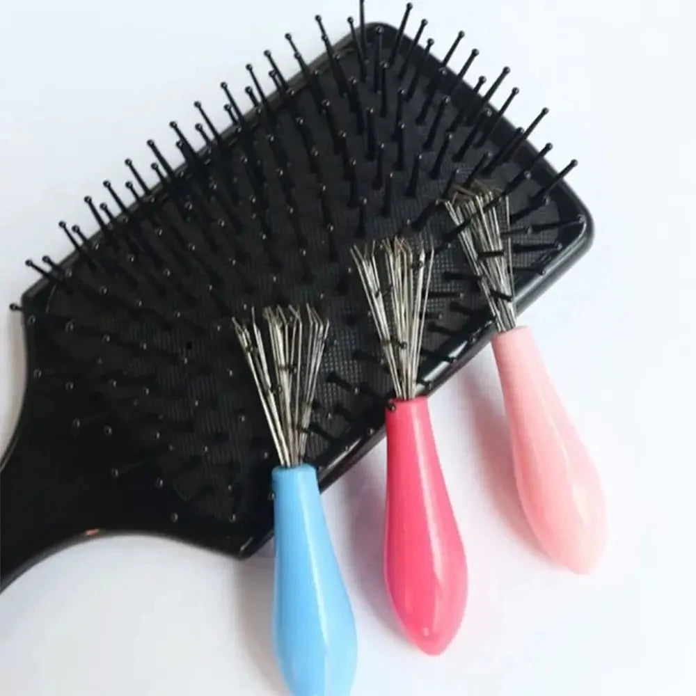 1PC Comb Hair Brush Cleaner Plastic Handle Cleaning Brush GlowCart