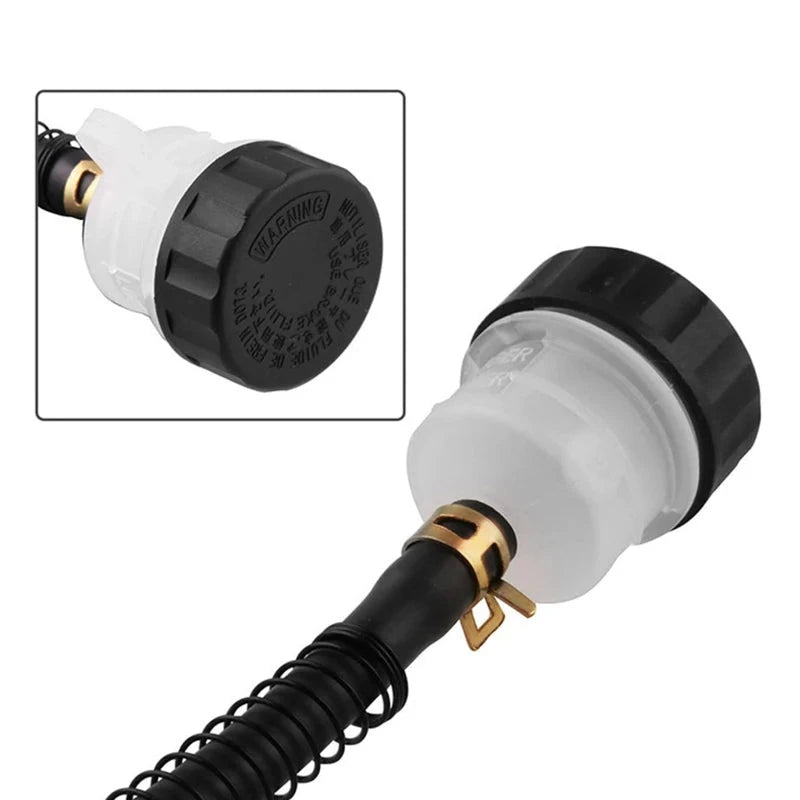 Scootor Motorcycle Brake Fluid Reservoir Rear  Cylinder for Tank Oil Cup with Pipe for 50CC 70CC 110CC 125CC Off-r H9EE GlowCart