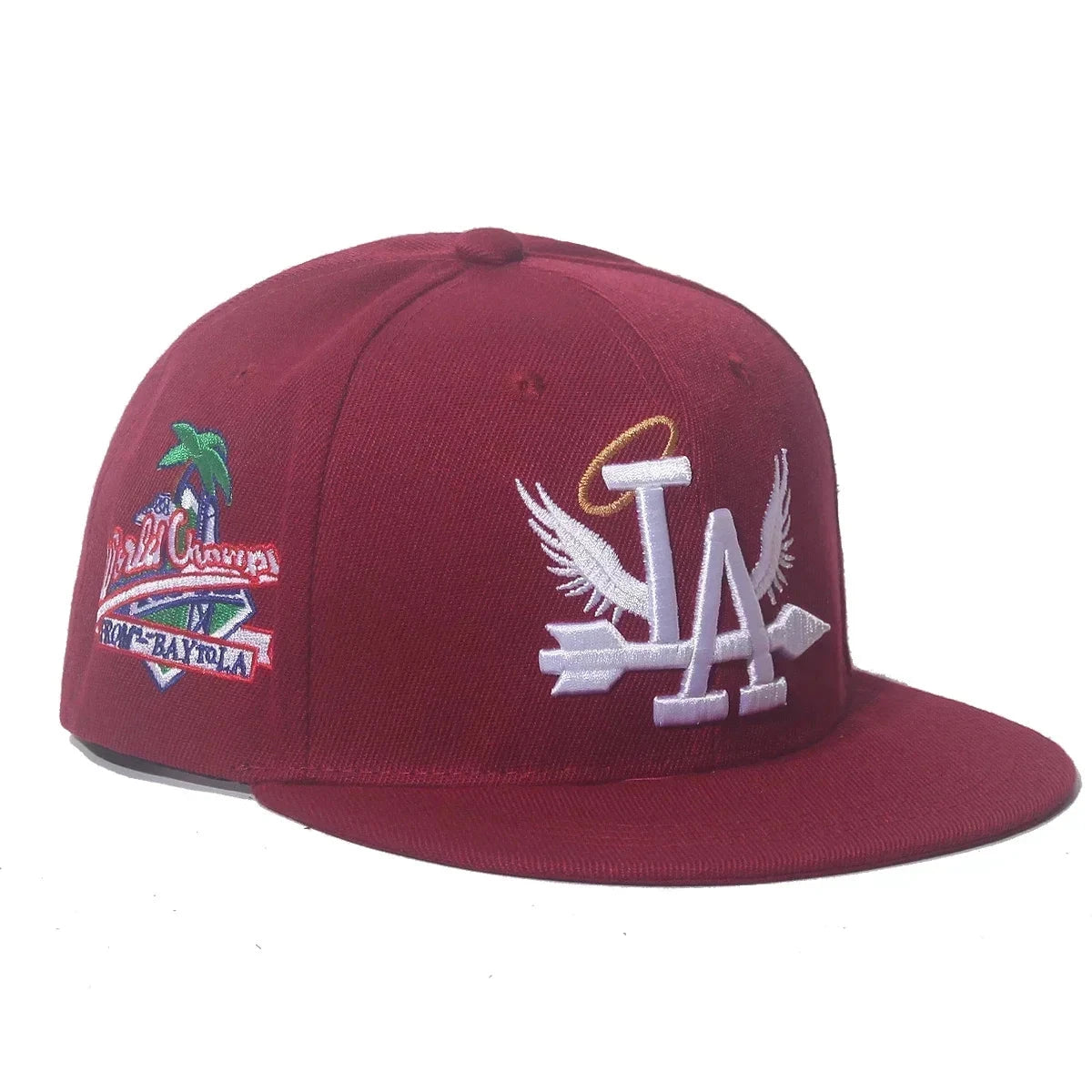 2025 New Letter Wing Side Coconut Tree Embroidery High GlowCart