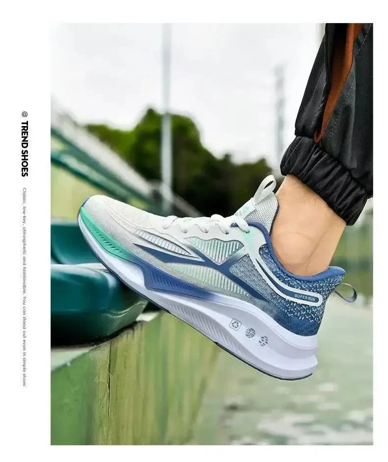 Running & Walking Men's Shoes - Lace-up, Lightweight, GlowCart