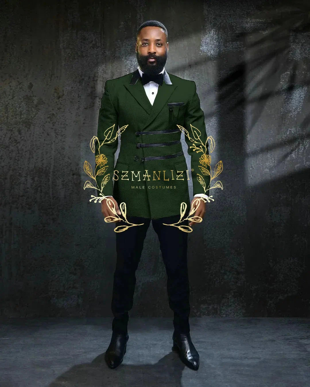 Blazer Sets Plaid Fashion Peaked Lapel Men Wedding Prom GlowCart