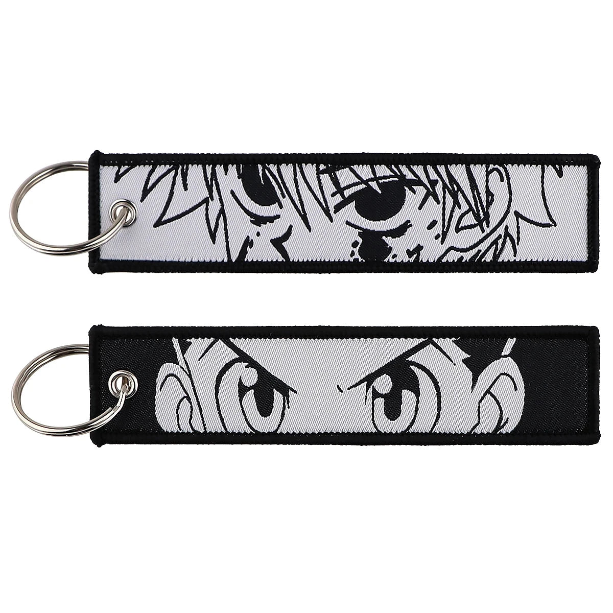 Classic Anime Cool Embroidery Key Fobs Key Tag Motorcycles GlowCart