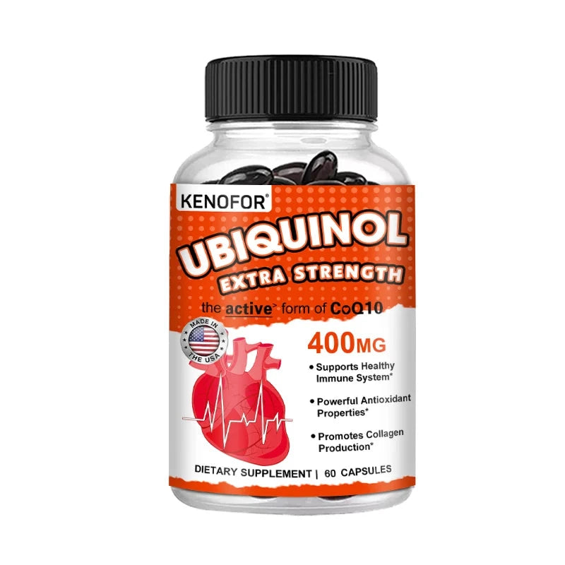 KENOFOR Coenzyme Q10 400 mg Softgel Antioxidant - Excellent GlowCart