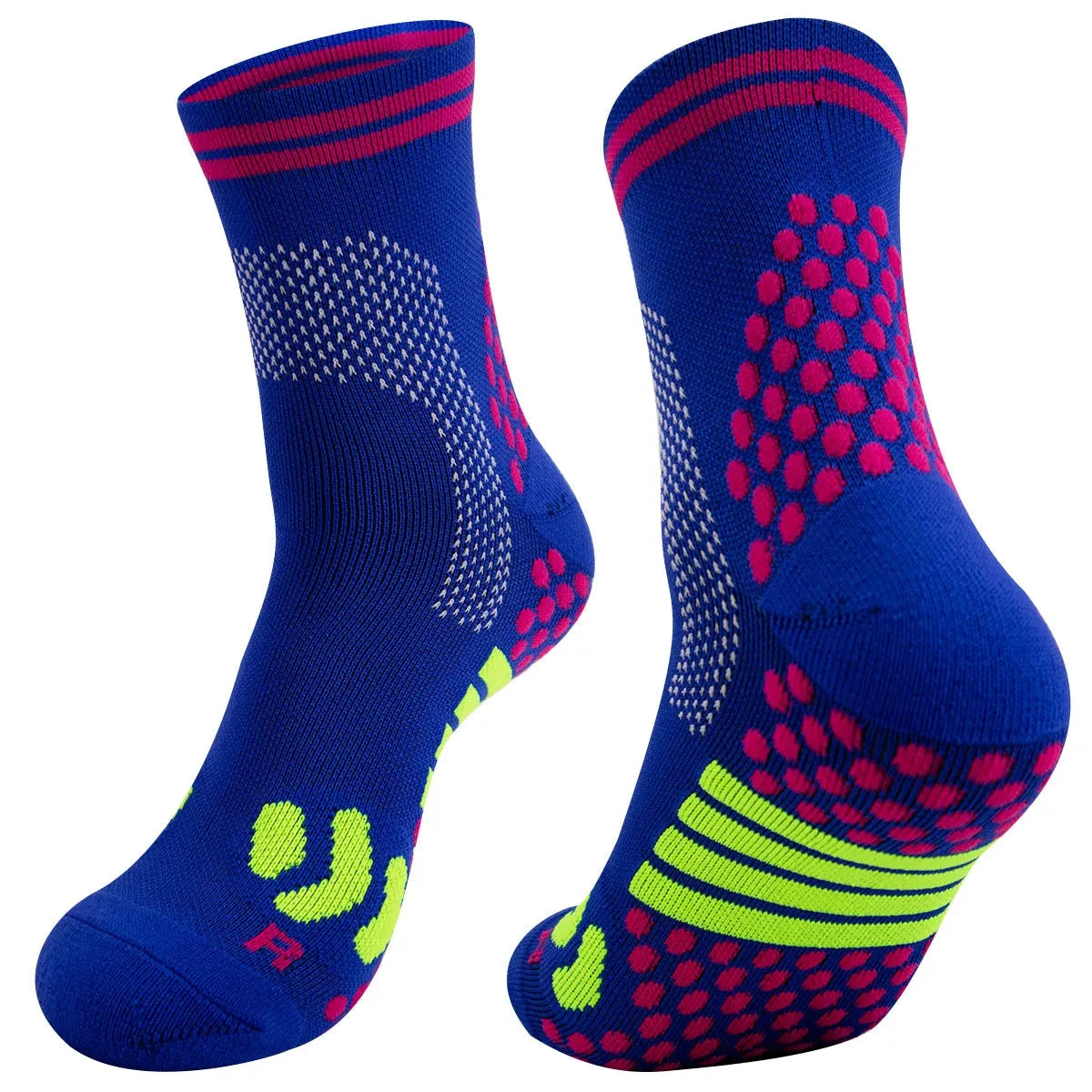 Pair of Football Socks Men's Sports Socks Mid-calf Socks Silicone Non-slip Dot Socks Basketball Yoga Socks for Women GlowCart