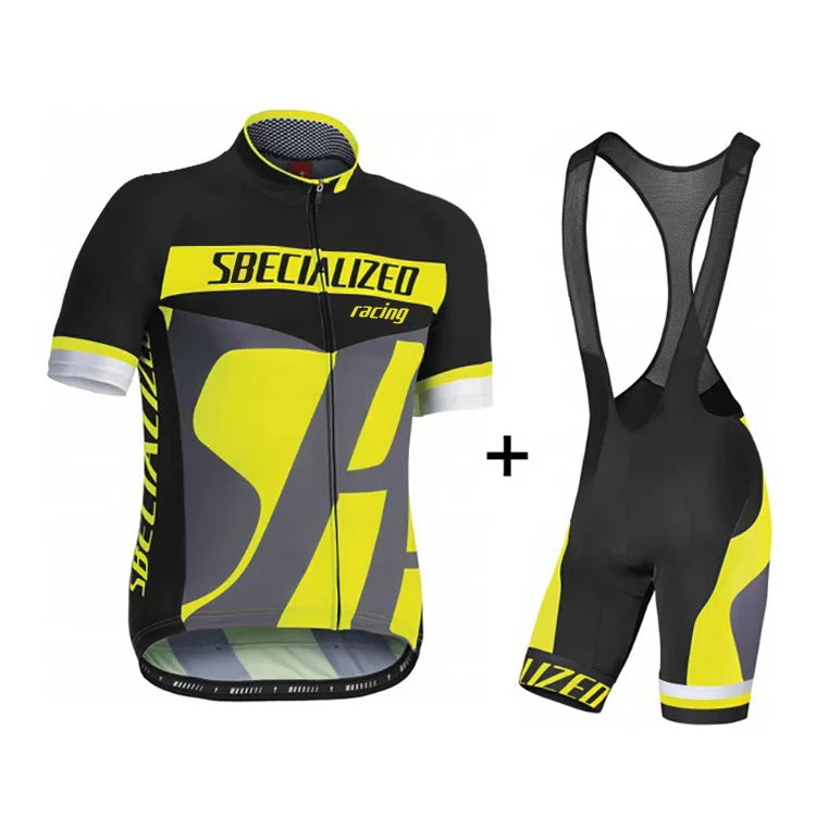 2025 Pro Team Cycling Jersey Set Cycling Clothing Summer Road Bike Shirts Suit Bicycle Bib Shorts MTB Ropa Ciclismo Maillot GlowCart