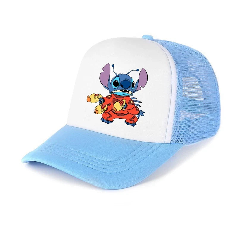 Stitch Baseball Cap For Boys And Girl, Adjustable Protection GlowCart