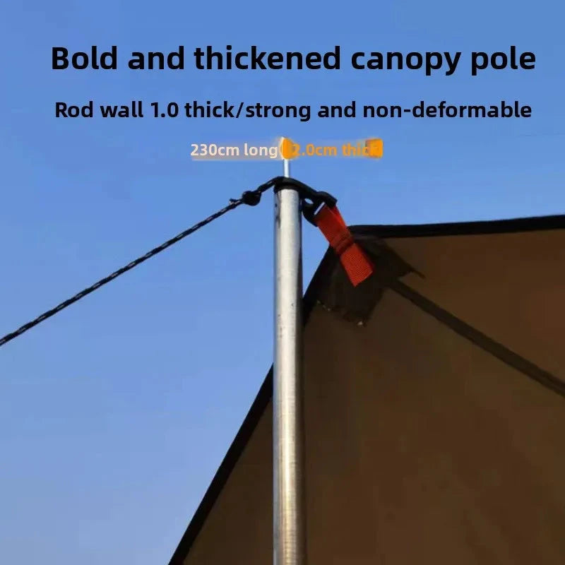 Outdoor Sky Tent Camping Portable Camping Picnic Sunscreen GlowCart