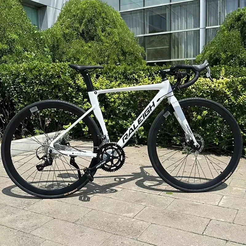 Aluminum Alloy Gravel Road Bicycle ,16/18/24/27 speed Racing Bike with 40/60mm wheel,Gravel Bike For Man Women Adult Student GlowCart