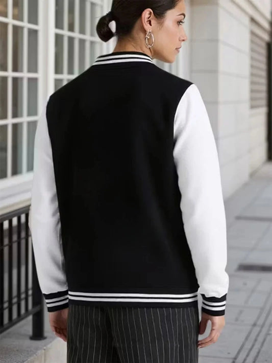 Unisex Women's Men Baseball Jacket Autumn Winter Coats GlowCart