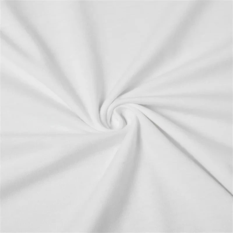 Kawaii Good Mental State Pure Short Sleeved T-shirt for Men GlowCart