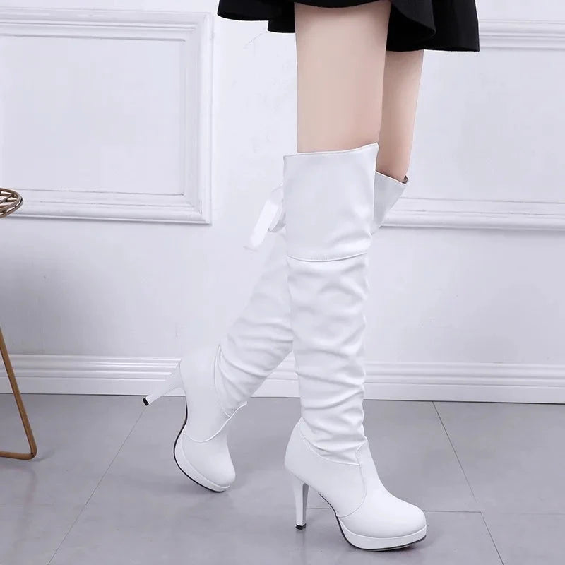 Classics Women Boots Luxury Knight Women Length Boot Fashion GlowCart