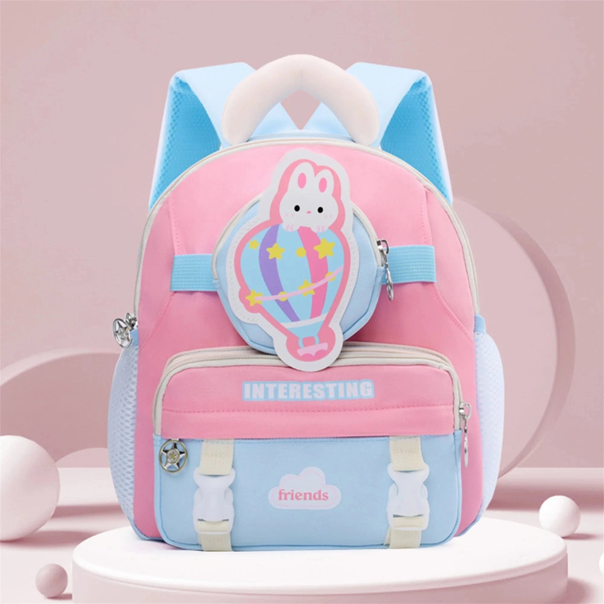 Adorable Bunny Kids Backpack for Boys and Girls Cute Animal Toddler School Bag with Cartoon Design for Preschool and GlowCart