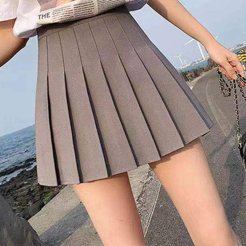 2024 Autumn Korean Skirt Shorts Women High Waist Sexy Mini GlowCart