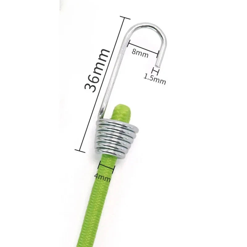 10PCS Luggage Strap Elastic Strap Fixed Elastic Cord Socket GlowCart