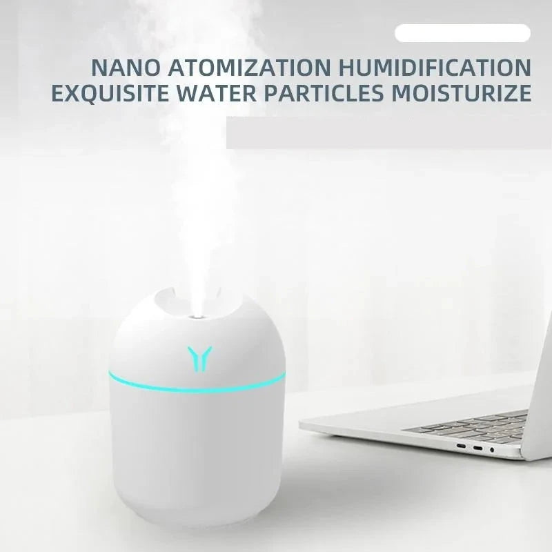 250ML USB Mini Air Humidifier Aroma Essential Oil Diffuser GlowCart