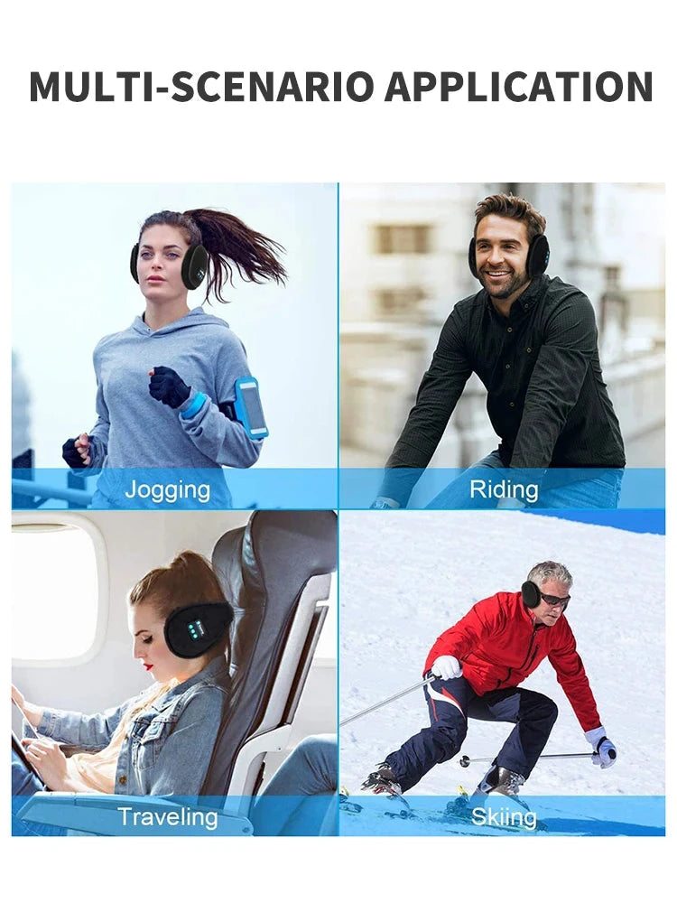 Bluetooth Music Earmuffs Intelligent Wireless Music Sports GlowCart