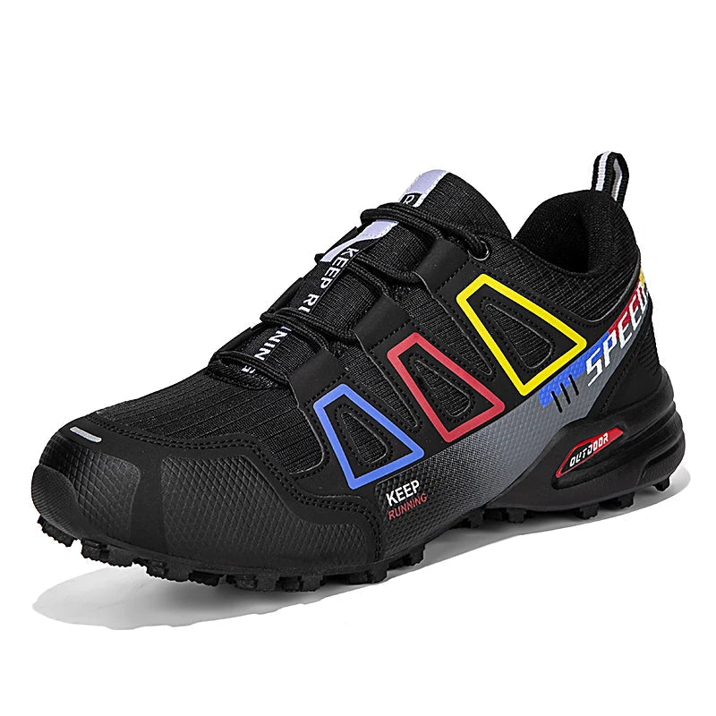 New Men Cycling Shoes MTB Shoes Outdoor Non-Slip Wear-Resistant Mountaineering Travel Shoes Men Casual Road Cycling Sports Shoes GlowCart