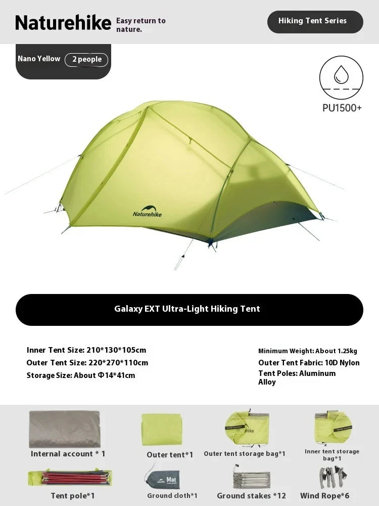 Naturehike Star River EXT Hiking Tent Outdoor Camping GlowCart