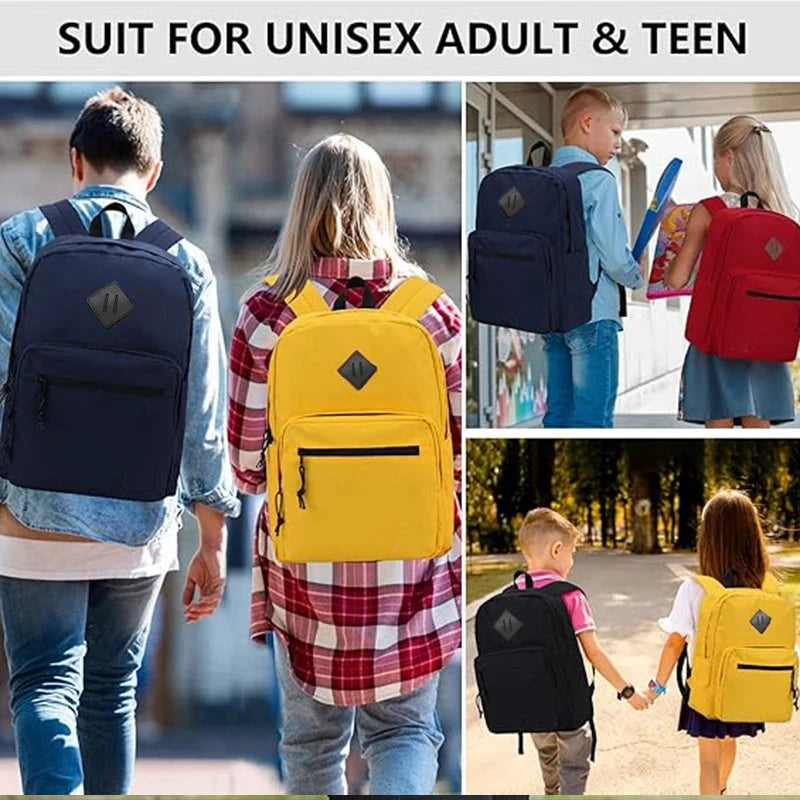 Large Capacity Backpack with USB Port Men Women Travel GlowCart