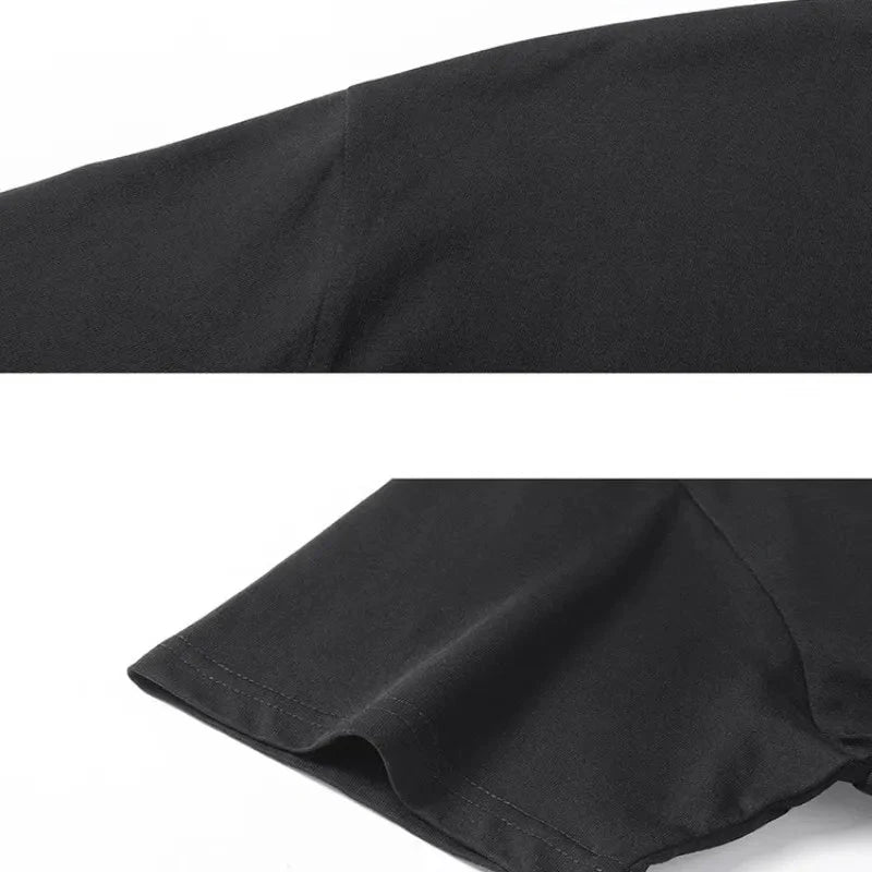 2000s Vintage Casual Girl Print Y2k Women's Short Sleeve GlowCart