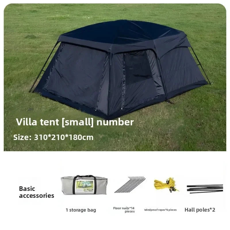 10 People Beach Shading 4 Season Canopy Outdoor Camping Tent GlowCart
