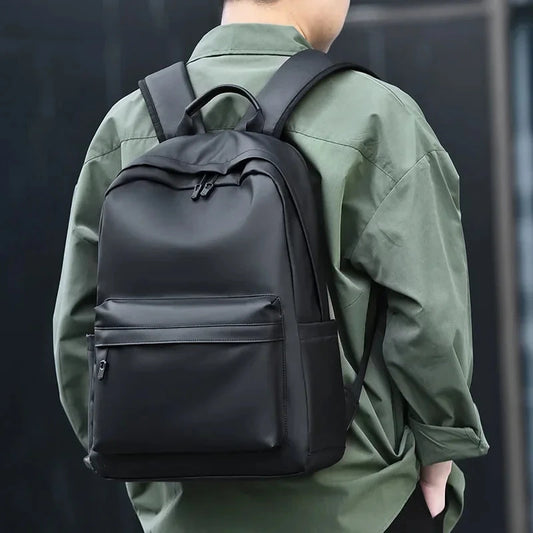 New Fashion Men Oxford Backpack Black School Bags for GlowCart