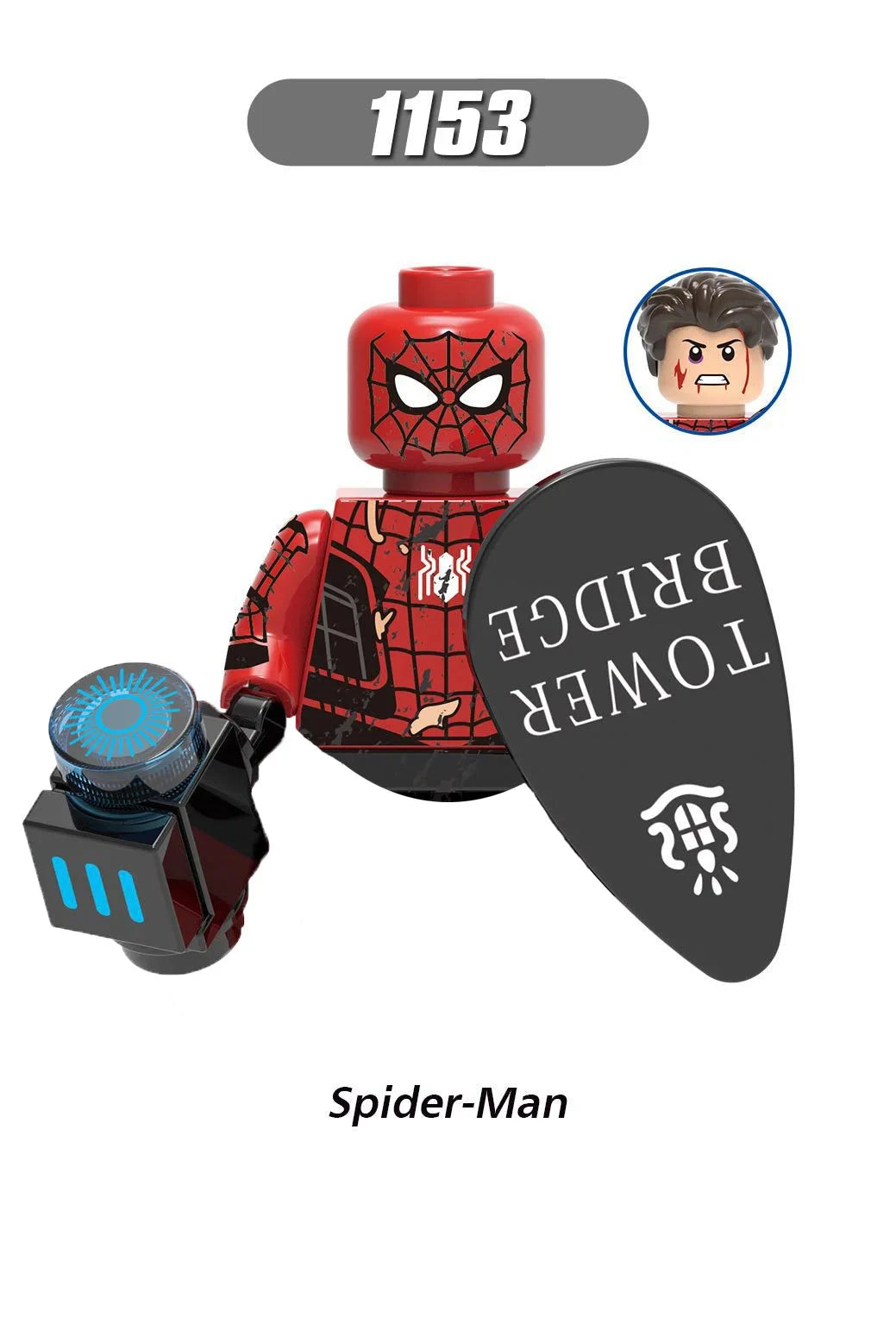 1002 Marvel Deadpool Iron Man Riot Thor Building Brick toy GlowCart