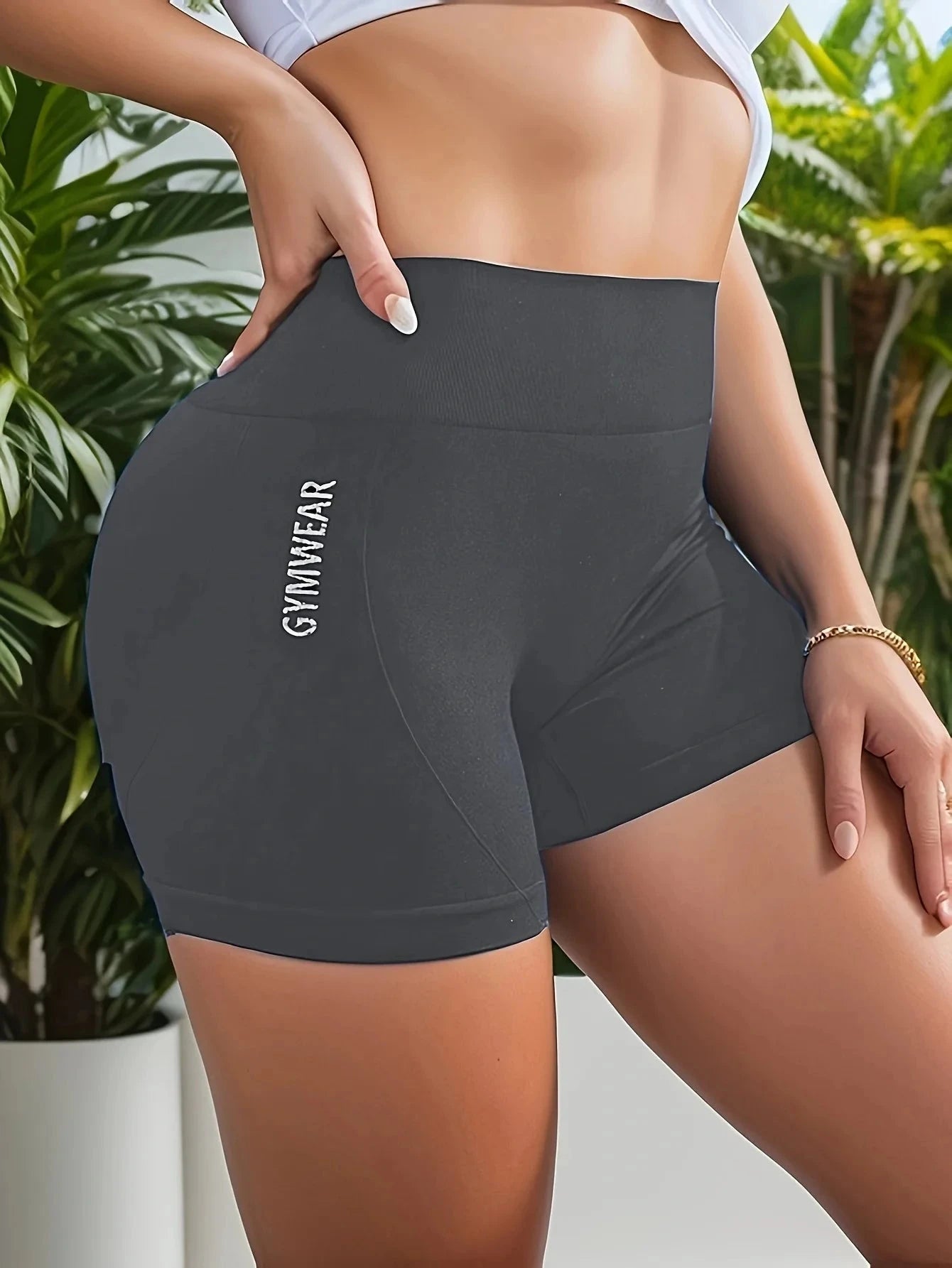 Summer Sexy Yoga Shorts for Women Gym Workout Running Pilates Training Shorts High Waist Stretchy Fitness Activewear Quick Dry GlowCart