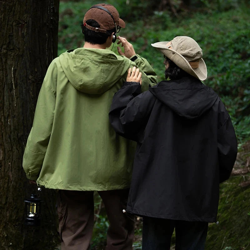 Hiking Jackets Men Waterproof Coats Women's Windproof GlowCart