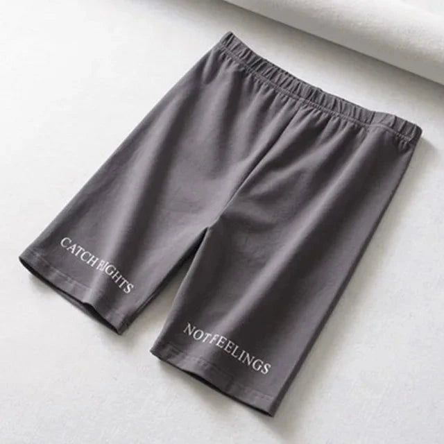 Summer high waisted shorts women's sexy cycling shorts women's short cotton black cycling shorts high street sports shorts Y2K GlowCart
