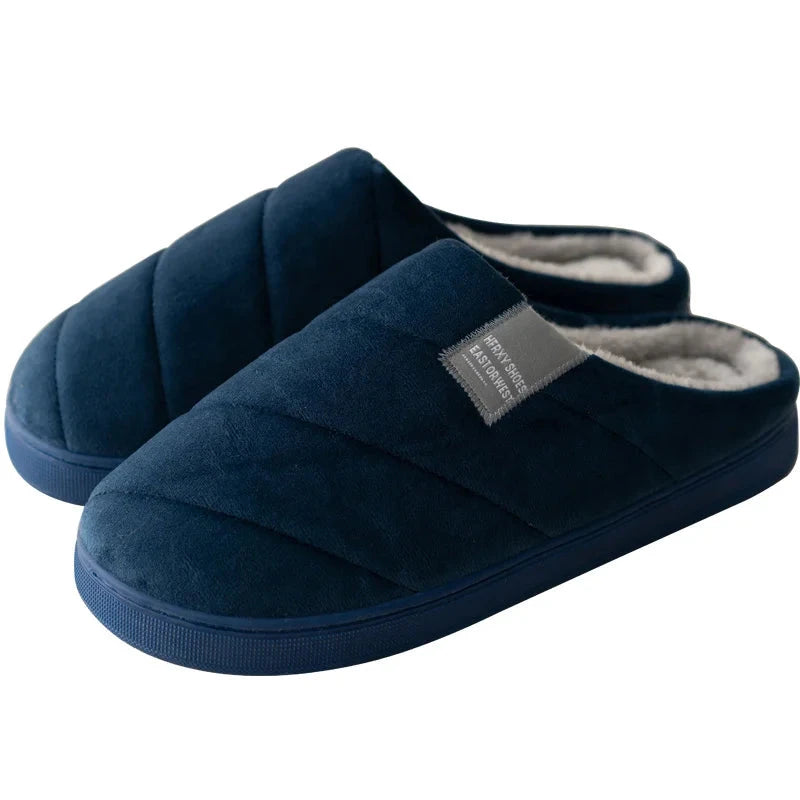 Big sizes Men's Shoes Casual Warm Plush Lining Slip On GlowCart