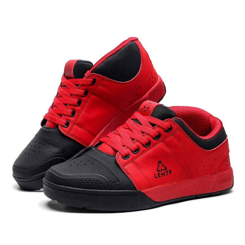 Lockable Cycling Shoes Four Seasons Men Comfortable Breathable Non-slip Hiking Shoes Dirt Bike Sneakers GlowCart