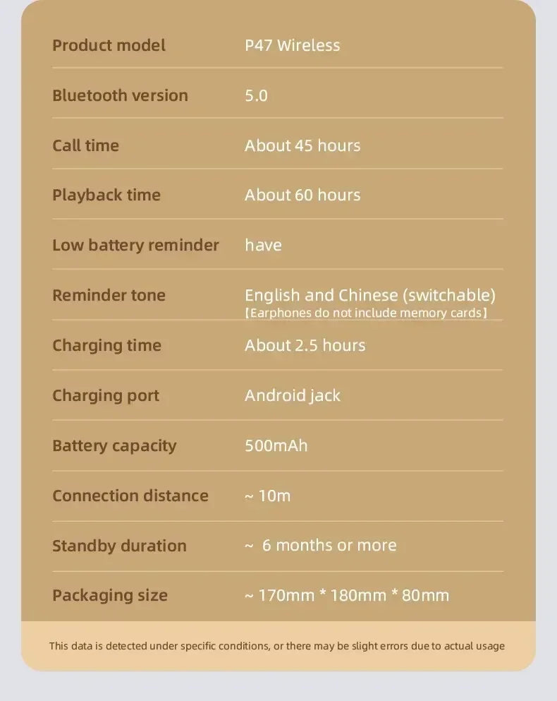 Stereo Headset 5.0 Bluetooth Headset Gamer Headphones Gaming