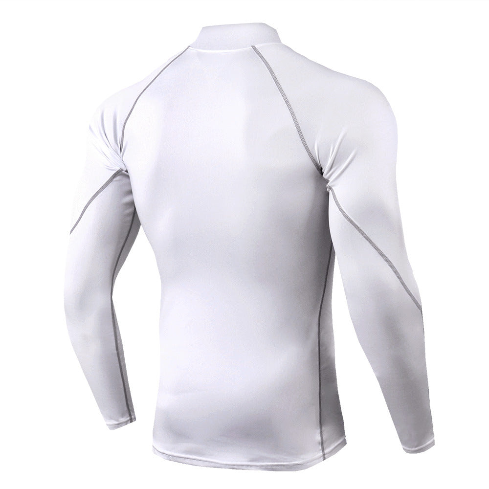 Men Sport T-shirt Quick Dry Bodybuilding Running Shirt Long GlowCart