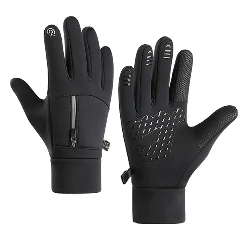 Autumn Winter Warm Windproof Waterproof Touch Screen Gloves GlowCart
