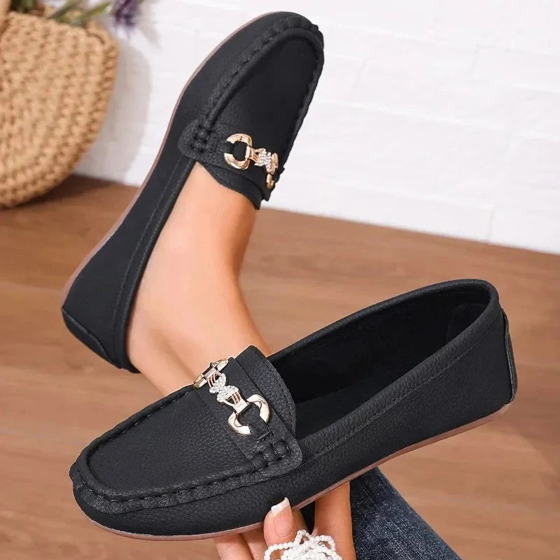 Women's Casual Slip on Mary Jane Shoes 2025 Spring Autumn GlowCart