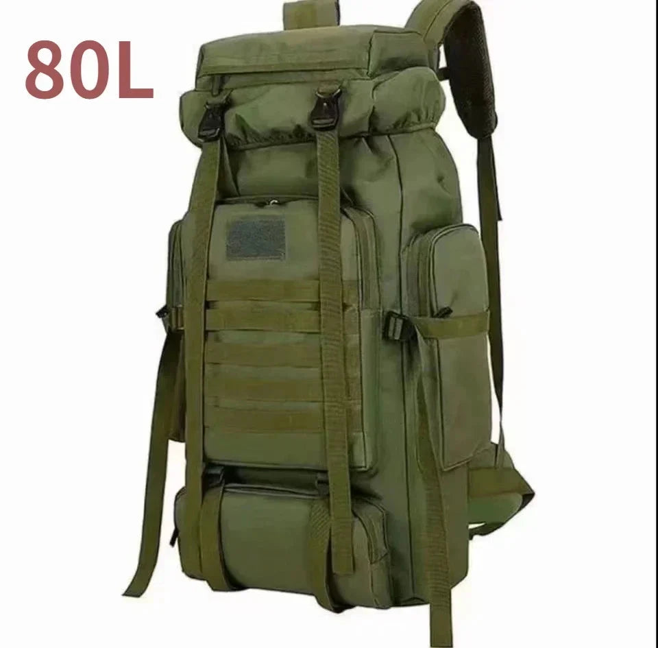 80L/100L  Mountaineering Bag Climb Bag Tactical Backpacks GlowCart
