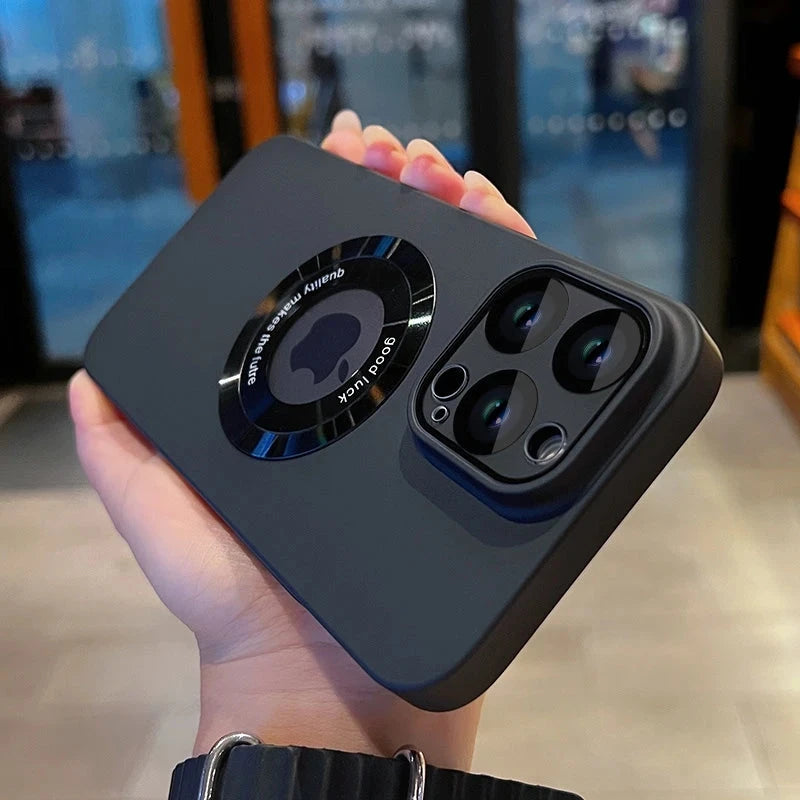 Luxury Magsafe Wireless Charge Phone Case For iPhone 15 16 GlowCart