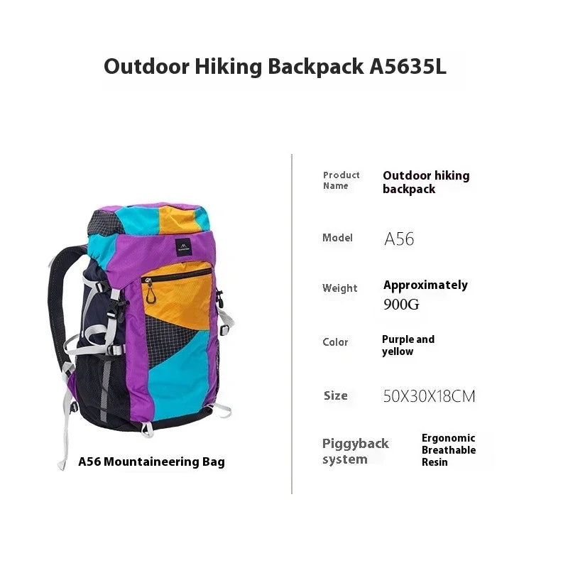 MOUNTAINHIKER 27L 35L Outdoor Camping Mountaineering Bag