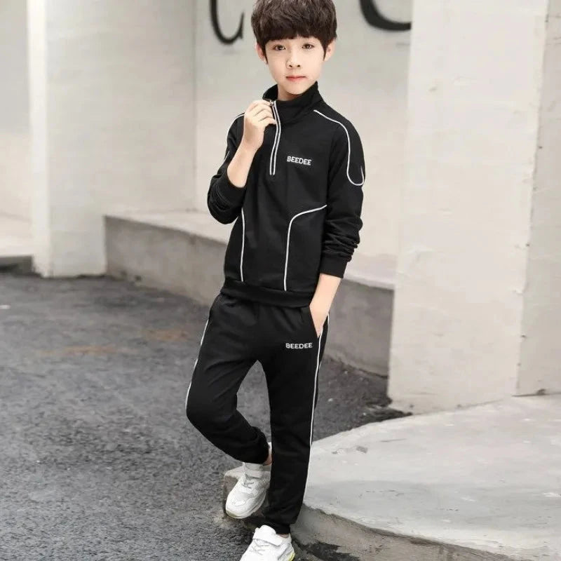 Coat Set Sweatshirt Exercise Boy´s Clothing Children's 7 12 Years Clothes 11 Kids Winter Autumn Sets Boys Outfit Suit Wear Boy's GlowCart
