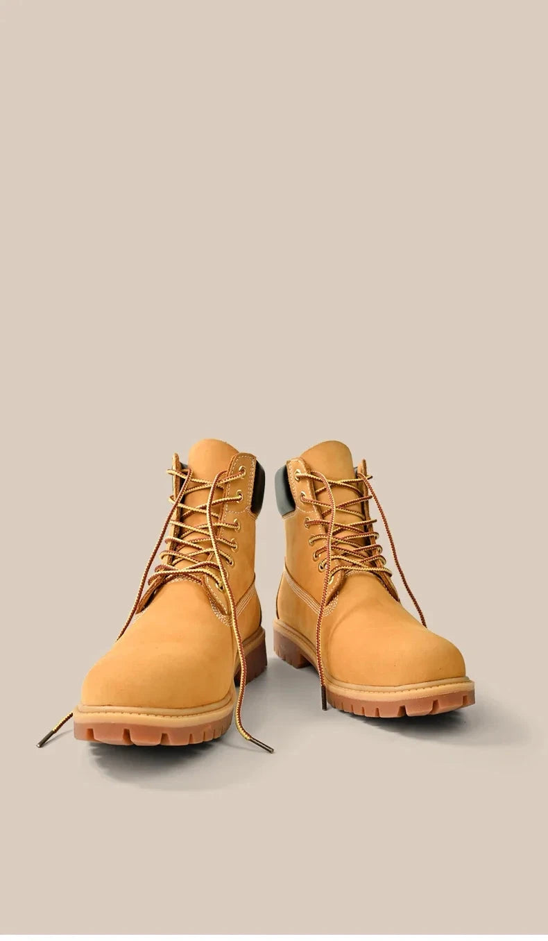 Boots Men High Top Boots High Quality Women Leather Shoes GlowCart