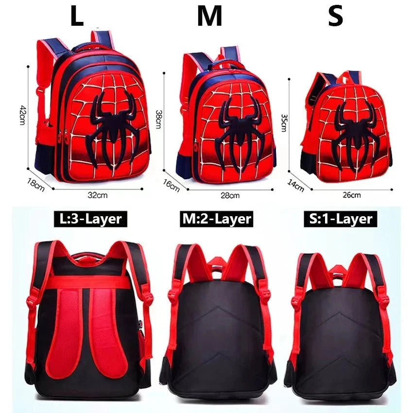 Spider King 3D Kids Backpack - Durable and Stylish Design! GlowCart
