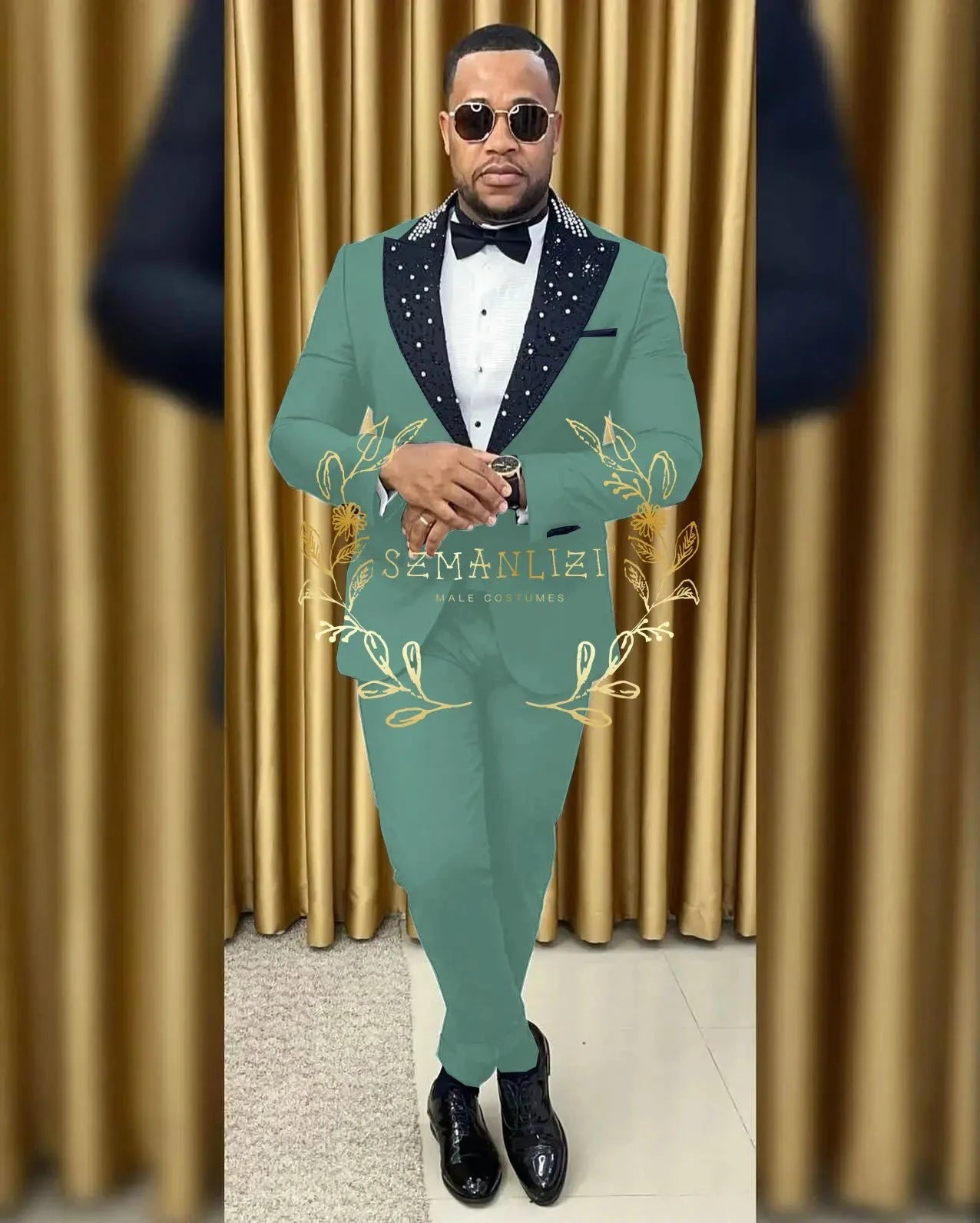 Luxury Wedding Suits For Men Groom Wear Tuxedos Handmade GlowCart